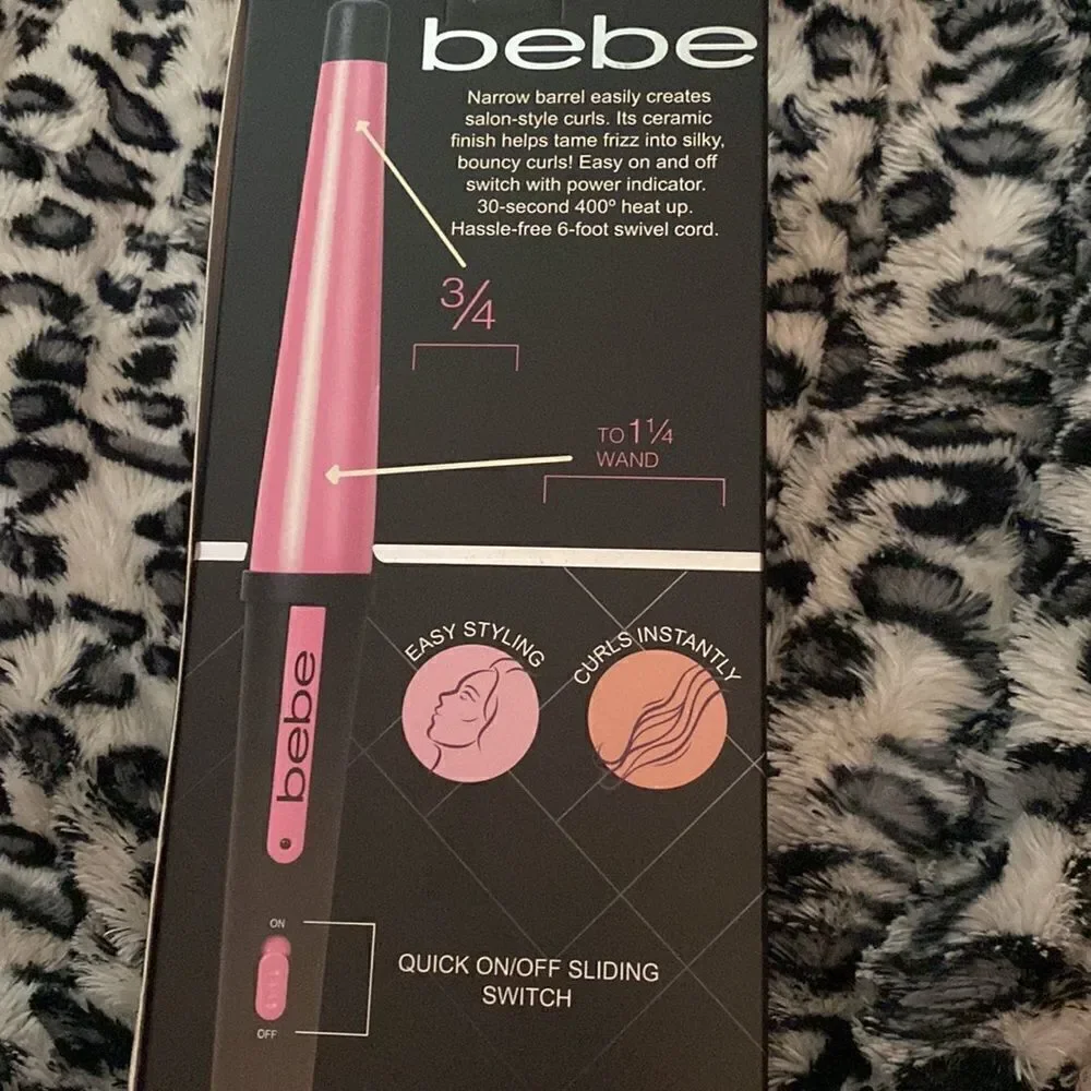 BEBE Curling Wand Brand New!!‎